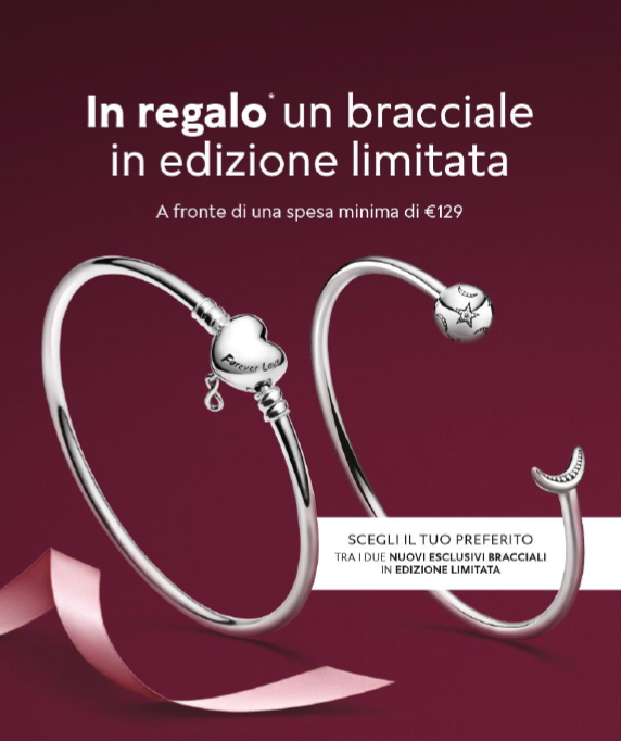 Pandora Promozione Bracciali In Edizione Limitata Nicora Oreficeria E Ottica